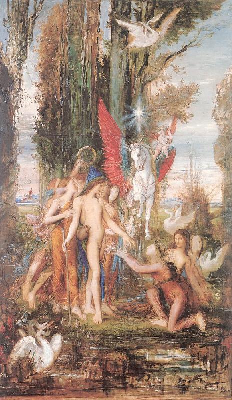 Gustave Moreau Hesiod and the Muses Germany oil painting art